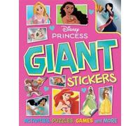 Disney Princess: Giant Stickers (Tascabile) Activities, puzzles, games and more