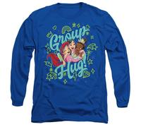 Disney Princess Group Hug Maglietta Ariel Mulan Tiana Adulto Unisex (TV14626)