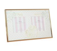 Disney Princess Happily Ever After Beauty & The Beast - Cornice per foto doppia, 4 x 4 cm