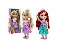Disney Princess La mia Prima Bambola a Scelta Rapunzel o Ariel 38 cm
