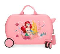 Disney Princess La valigia rigida a 4 ruote con lucchetto a combinazione per bambini è realizzata in ABS, un materiale rigido e leggero. Da Joumma Bags.