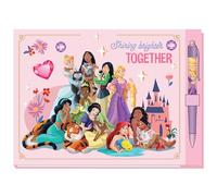 Disney Princess, libro autografato con penna, taccuino deluxe per parchi a tema