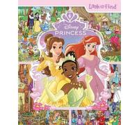 Disney Princess Cinderella, Tangled, Aladdin and More!- Look and Find Activity Book - PI Kids