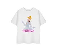 Disney Princess Maglietta Grafica a Maniche Corte per Ragazze | T-Shirt per Bambini | Maglietta a Maniche Corte con Personaggi Bambini | Regalo di Merchandising del Film delle Principesse