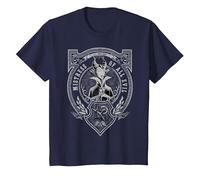 Disney Princess Maleficent Mistress of All Evil Portrait Maglietta, Bambini, Navy, 4 anni