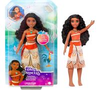 Disney Princess Mattel Toys, bambola Moana cantante in abiti firmati, canta How Far I'll Go dal film Disney, HLW16