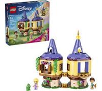 Disney Princess Mini Torre di Rapunzel, Giochi di costruzione Gioco con 2 Mini Bamboline, Pascal, Accessori e Serratura, Regalo 5+, Set da costruzione, 5 anno/i, Plastica, 171 pz, 268 g
