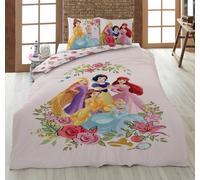 Disney Princess Ragazza Lenzuola 135 x 200cm 100% Cotone