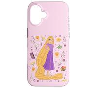 Disney Princess Rapunzel Tangled Collage Portrait Custodia per iPhone 16