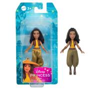 Disney Princess Raya Posable Small Doll in Shiny Outfit with Removable Pants, In