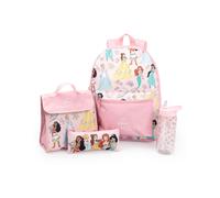 Disney Princess Rosa Multi Character Set di zaini da 4 pezzi Ragazze