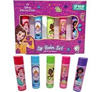 Disney Princess - Set di 5 balsami per labbra