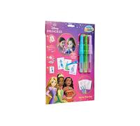 Disney Princess | Set di penne spray in busta A4 | Set creativo per bambini con 3 penne spray e 3 stencil | Divertimento fai da te a partire dai 3 anni (DP23363)