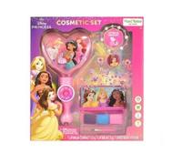 Disney Princess Set Trucchi con Specchio Luminoso e Stickers