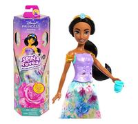 Disney Princess DisneY-Spin & ReveaL-Bambola Jasmine Con Accessori E 11 Sorprese