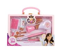 Disney Princess Style Collection - Attrezzi per lo styling dei capelli alla moda per ragazze con suono e spazio per riporre i capelli in movimento