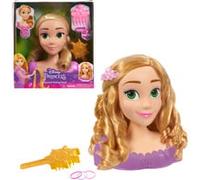 Testa da pettinare Principesse Disney - Rapunzel, 7 Pezzi, Giochi di finzione, Giocattoli per Bambini dai 3 Anni in su di Just Play