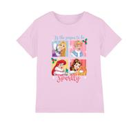 Disney Princess Tis The Season To Be Sparkly Maglietta Bambini (TV26381)