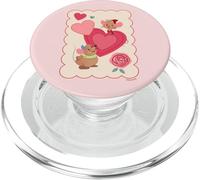 Disney Princess Valentine’s Day Cinderella Jaq & Gus Hearts PopSockets PopGrip per MagSafe
