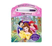 Disney Princess Write & Erase Look & Find (Tascabile)