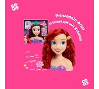 Disney Principessa Arielle Testa da Pettinare Styling Head con Accessori Bambola