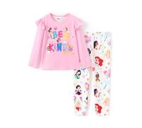 Disney Principessa Bambino Ragazza Vestito Camicia a Maniche Lunghe e Leggings 2PCS Ragazze Abbigliamento Ragazza Set Autunno Pullover Dailywear