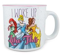 Disney Principessa " i Woke Up Like Questo " Ceramica Camper Tazza Contiene
