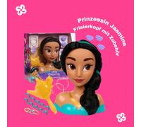 Disney Principessa Jasmine Testa da Pettinare Styling con Accessori Taglio Doll
