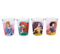 Disney Principessa Ritratti 2-Ounce Mini Shot Occhiali Set Di 4