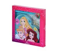 Disney Principesse Adorable-Diario Cuore + Penna, Blu