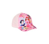 Disney Principesse Cappello da Baseball Bambina, Berretto Estivo con Design di Ariel, Raperonzolo, Biancaneve, Jasmine e Cenerentola, Regalo per Bambine | Rosa