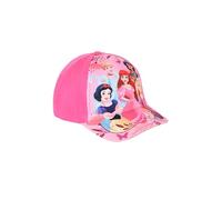 Disney Principesse Cappello da Baseball Bambina, Berretto Estivo con Design di Ariel, Raperonzolo, Biancaneve, Jasmine e Cenerentola, Regalo per Bambine | Fuchsia