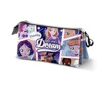 Disney Principesse Comic-Astuccio Triplo, Multicolore, 23 x 11 cm