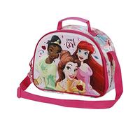 Disney Principesse Disney Strong-Porta Merenda 3D, Rosa, 25.5 x 20 cm