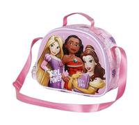 Disney Porta merenda Principesse Power 3D Lilla 25,5 x 20 cm