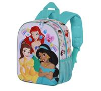 Disney Principesse Rainbows-Zainetto 3D Elite, Multicolore, 25 x 30 cm, Capacità 7 L