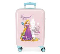 Disney Principesse trolley da cabina rosa 38 x 55 x 20 cm rigido ABS chiusura a combinazione laterale 34 l 2 kg 4 ruote doppie