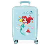 Disney Principesse Valigia da cabina blu 38 x 55 x 20 cm Rigida ABS Chiusura a combinazione laterale 34 L 2 kg 4 ruote doppie