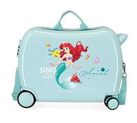 Disney Principesse valigia infantile blu 50 x 39 x 20 cm rigida ABS chiusura a combinazione laterale 34 L 1,8 kg 4 ruote