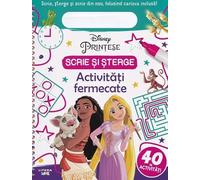 Disney Printese. Activitati fermecate. Scrie si sterge