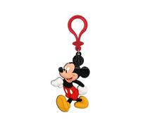 Portachiavi in PVC - Disney - Mickey (Walking) Soft Touch Nuovo 85919, Multicolore, 7.62 cm