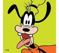 Disney: Pyramid - Goofy - Lime (Stampa Su Tela 40X40 Cm) - AA.VV.