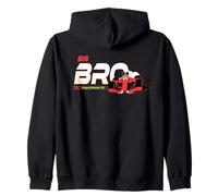 Disney Racing Big Bro Family Trip Race Car Vacation Matching Felpa con Cappuccio