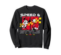 Disney Racing Minnie & Daisy Speed & Style Race Car Drivers Felpa