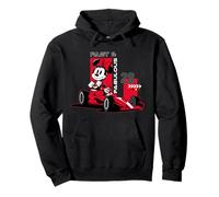Disney Racing Minnie Mouse Fast & Fabulous Race Car Driver Felpa con Cappuccio