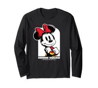 Disney Racing Minnie Squad Speed & Style Race Car Driver Maglia a Manica