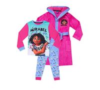 Disney Ragazze Set Pigiama e Vestaglia Encanto Rosa 11-12 anni
