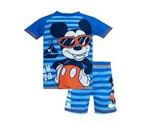 Disney Ragazzi Topolino Costume da Bagno Due Pezzi Set da Bagno Blu 4-5 Anni
