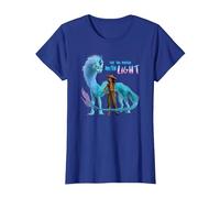 Disney Raya and the Last Dragon Fill the World With Light Maglietta, Donna, Blu Reale, S