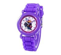 Disney Raya and The Last Dragon Orologio per bambini dai 3 ai 7 anni con quadrante con personaggi magici - Ottimo regalo per i giovani fan - Quadrante di facile lettura, lunetta viola e cinturino in